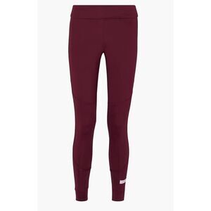 Adidas by Stella McCartney The Fold Tight Gathered Climalite Leggings In Burgund